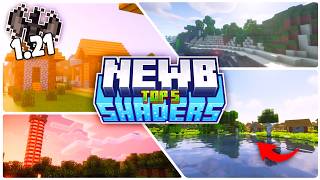 New  MCPE 121  Top 5 Newb Shaders [upl. by Alexandros]