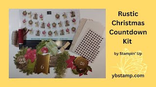 Rustic Christmas Countdown Kit [upl. by Notsreik]