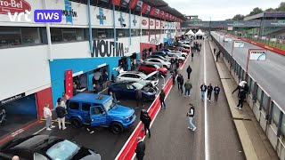 Rijdend autosalon voor elektrische autos op circuit van Zolder [upl. by Welch]