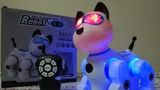 Remote Control Dog Robot toysndecor [upl. by Dlarej342]