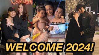 PARKS FAMILY NEW YEAR VLOG  Zeinab Harake Ray Parks Lucas and Bia [upl. by Aratihc]