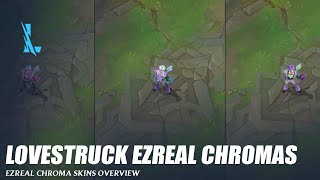 Lovestruck Ezreal Chromas  Wild Rift [upl. by Notlok]