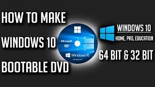 How to make windows 10 Bootable DVD  Genuine  2021 [upl. by Galina]