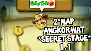 Diamond Quest  2° Map ANGKOR WAT  SECRET STAGE 11 [upl. by Joslyn]