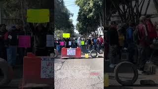 Colapsan trabajadores afiliados al Suteym Ecatepec Vialidades por más de 12 horas [upl. by Quincey]