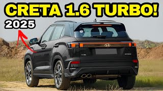 🚨 NOVO HYUNDAI CRETA 16 TURBO FACELIFT NO BRASIL [upl. by Adelaida]