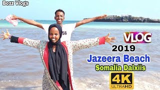 JAZEERA BEACH Somalia Beach Of Daispora Near Muqdisho▪Bozz Vlogs [upl. by Ahsiele]