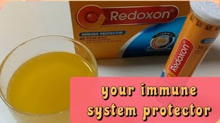 IMMUNE SYSTEM PROTECTOR  REDOXON VITAMIN C TRIPLE ACTION vitaminc immunesystemprotection redoxon [upl. by Anahs]