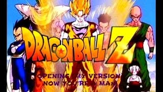 Dragon Ball Z Opening Theme Song My Version DVDA  Now Youre a Man [upl. by Ellissa]