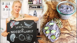 NEU  Noeberwurst  Protein Bombe  vegane Leberwurst  Brotaufstrich DIY  Rezept [upl. by Vyky]