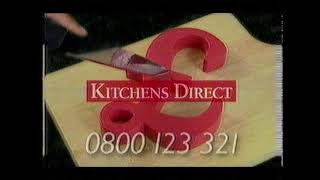 Kitchens Direct Advert On Channel 5 UK TV 2001 [upl. by Xuerd]