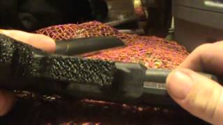 Glock frame stippling job [upl. by Alledi155]