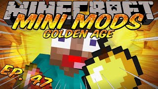 Minecraft Mini Mods Ep 47  Golden Age Mod  Old Golden Apple amp Glistering Melon recipes from 152 [upl. by Alduino749]