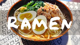 Ein Japaner kocht  Ramen japanische Nudelsuppe [upl. by Alwyn]