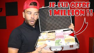 J’offre 1 million d’euros à mon meilleur ami prank il Pete un câble famas13013 ￼ [upl. by Yelik900]