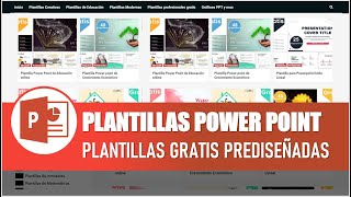 Plantillas para POWER POINT GRATIS ✅ MEJORES Plantillas GRATIS para PowerPoint [upl. by Okia]