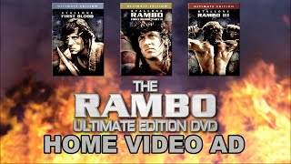 THE RAMBO ULTIMATE EDITION DVD HOME VIDEO AD [upl. by Descombes]