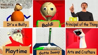 Baldis Basics in Education and Learning ALL CHARACTERS [upl. by Grantham167]