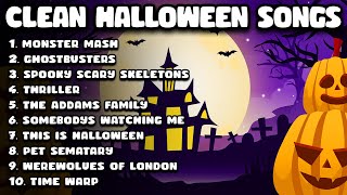 Clean Halloween Playlist 👻 Clean Halloween Songs Mix 🎃 Clean Halloween Songs for Classroom  School [upl. by Alegnaed]