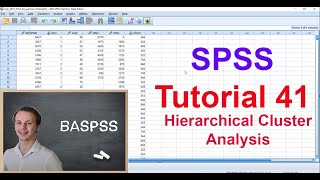 SPSS 41 Hierarchical Cluster Analysis [upl. by Saxena]