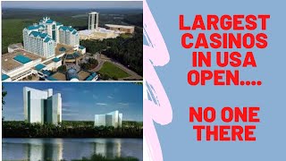 RVing at Largest Casinos in USAopen and empty Foxwoods and Mohegan Sun [upl. by Kevyn]