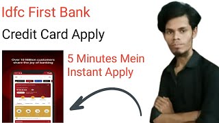 Idfc First Credit Card Apply Online 2024 Idfc bank Credit Card Apply Online IDFC First Bank [upl. by Vins]