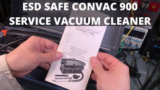 WD CONVAC 900 AL90E Service Vacuum Cleaner ESD SAFE for toner  laser printer  photocopier repair [upl. by Saks]