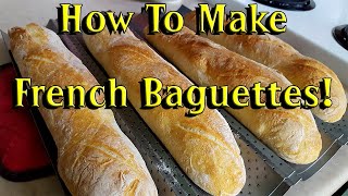 French Baguette Recipe How To Make French Baguette WilliamsSonoma Recipe For French Baguette [upl. by Eirojram]