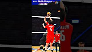 Best Spike ishikawa tim nas japan shorts volleyball [upl. by Pammi]