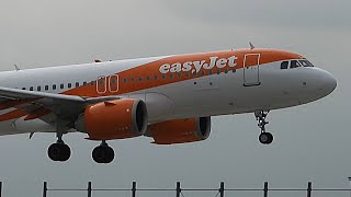 EPIC easyJet LANDING at Schiphol Airport✈️🇳🇱 [upl. by Butch]