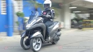 TEST RIDE YAMAHA TRICITY 155 [upl. by Kile290]