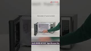 BLACKDECKER EM720CB7 Digital Microwave Oven [upl. by Inalem557]