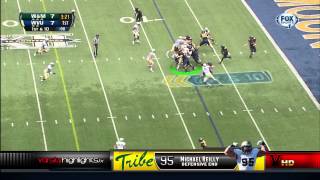 Mike Reilly vs WVU Game Highlights DE William amp Mary [upl. by Lierbag870]