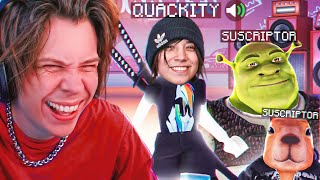 KARAOKE EN ROBLOX ft Quackity [upl. by Leind]