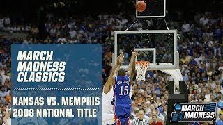 Kansas vs Memphis 2008 National Championship  FULL GAME [upl. by Ladew201]