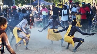 Ceremonial Aboriginal dance from Arnhem Land 4 [upl. by Kcirrag]