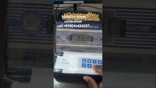 Moisture meter calibration services Call on 90114 35057 moisture digitalmeter subscribe like [upl. by Noizneb554]