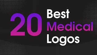 20 Best Medical Logos Medical Logos  With Psd And Jpg File  BREAKING LOGO [upl. by Ahtanamas912]