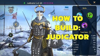 Raid How to Build  Judicator [upl. by Hannis993]