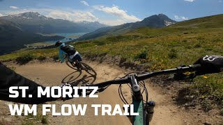 St Moritz  WM Flow Trail Corviglia Flow Trails [upl. by Etnaed989]