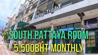 GOOD VALUE SOUTH PATTAYA THAPPRAYA ROAD ROOM HIGH SEASON REVIEW  Sleep Tight Hotel 5500BHT MONTHLY [upl. by Halilak130]