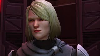 Star Wars The Old Republic – Lana Beniko Romance LoTS Theron needs to cough [upl. by Wisnicki]