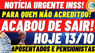 SAIU HOJE A BOMBA ESTOUROU APOSENTADOS GOVERNO DECIDIU LIBERAR E PEGOU O BRASIL DE SURPRESA [upl. by Leirej787]