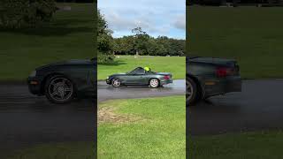 Mazda MX5 going for a spin MSV Drift day Oulton Park oultonpark [upl. by Eirased18]