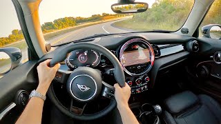 2022 Mini Cooper S Manual 2Door Hatchback  POV Review [upl. by Lehcnom]