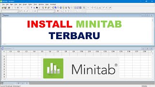 INSTALL MINITAB TERBARU [upl. by Ariana]