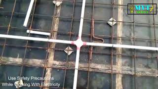 How To Install PVC Pipe Wiring In Duplex House  Part  2  MVT Skills [upl. by Janean462]