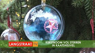 Kerstboom vol Sterren in Kaatsheuvel 2023  Langstraat TV [upl. by Eduard]