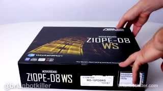 Tech TuesdayASUS Z10PE D8 WS Server workstation motherboard overview and unboxing [upl. by Bensen]