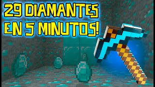 LA MEJOR CAPA PARA ENCONTRAR DIAMANTES EN MINECRAFT 1182 29 💎 [upl. by Amzu]